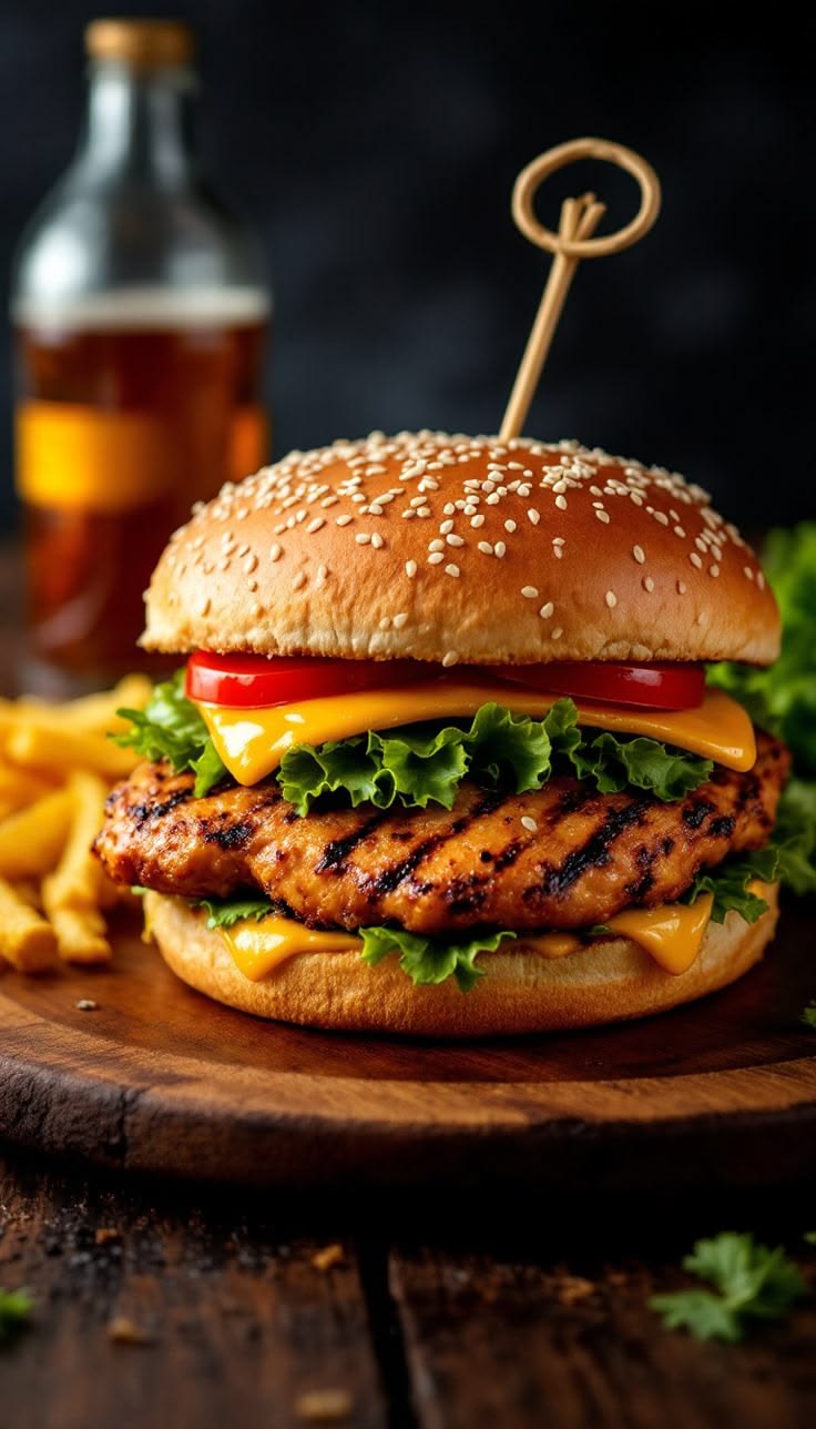 Chicken Grilled Burger